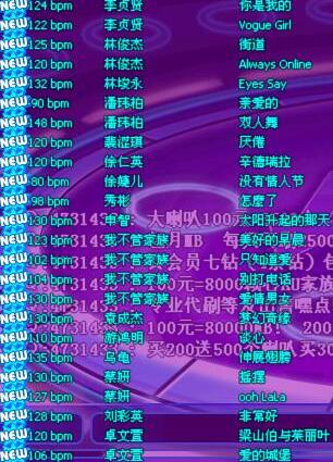 勁舞團5.5最新更新的歌曲 勁舞團5.5最新更新的歌曲